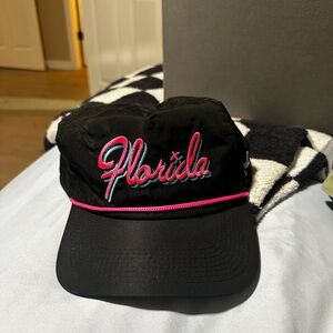 Bad Birdie Black and Pink Florida Hat